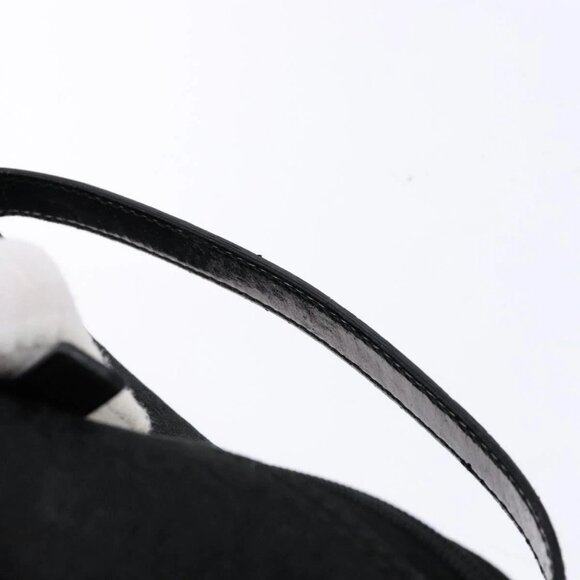 Christian Dior Trotter Canvas Vanity Pouch Black Silver Auth yk19248 - Picture 9 of 16